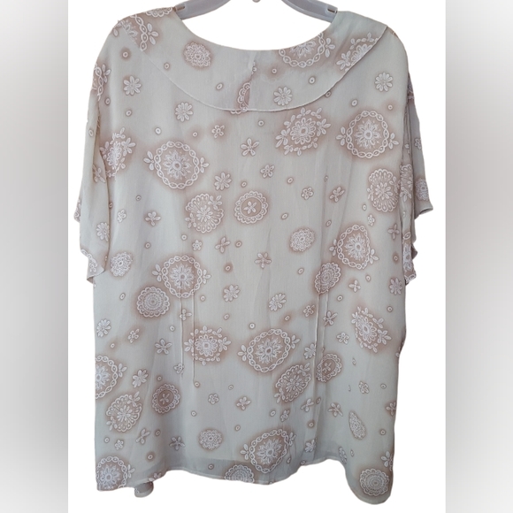 New York City Design Co short-sleeved shirt, women's size 3X - Picture 2 of 6